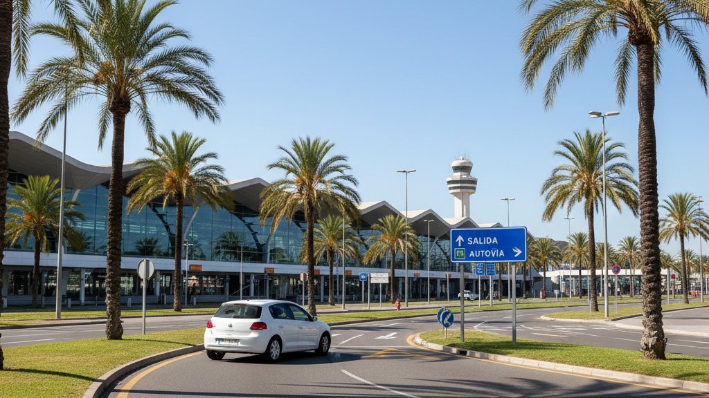 Malaga Airport, Spain